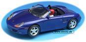 Porsche boxster cabrio blue